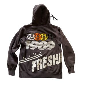 Vintage Fresh Jive FreshJive Hooded Sweatshirt Unisex Hoodie 90s 1989 Sz Medium